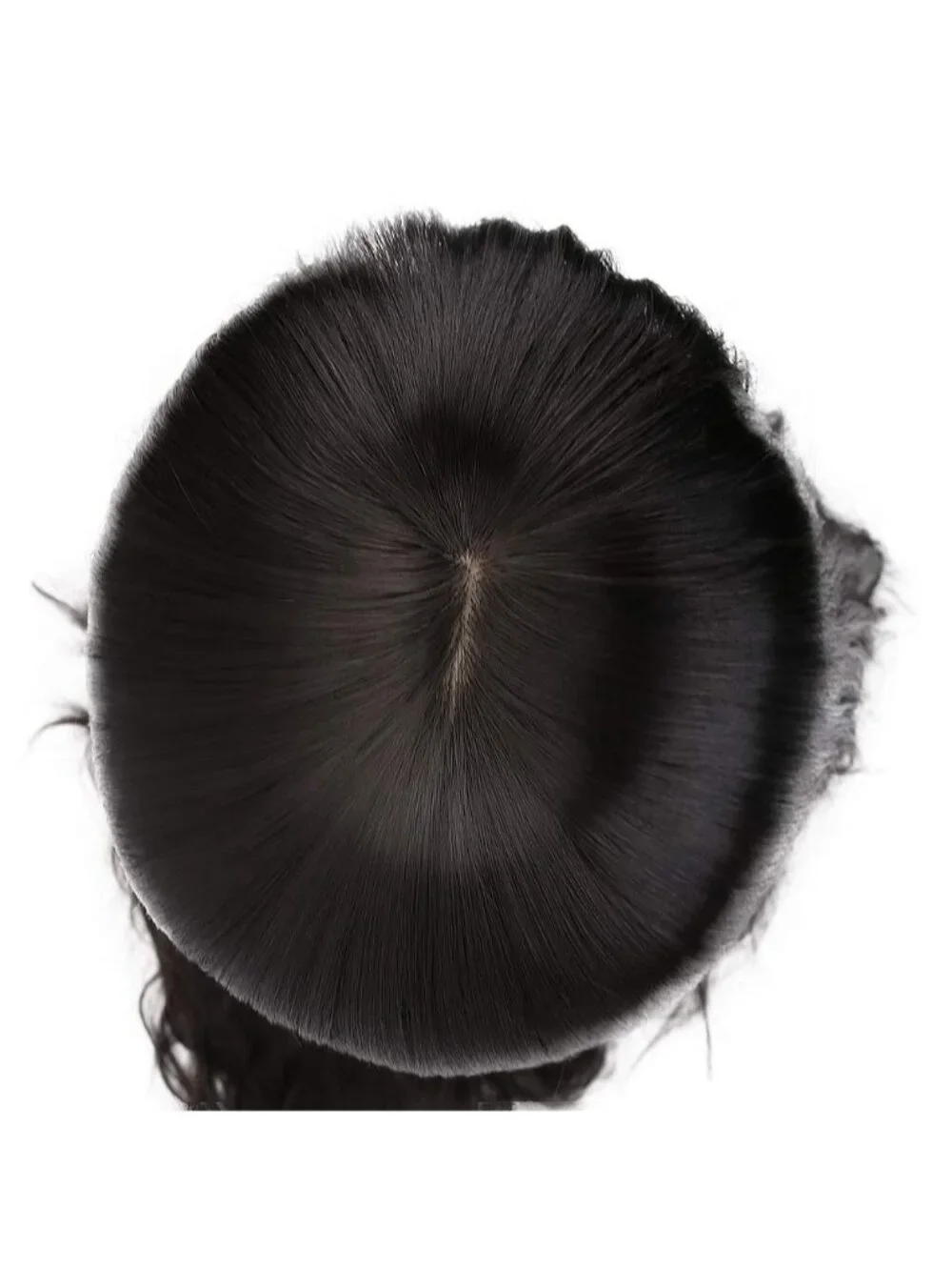 Women's Black Natural Long Wavy Cosplay Heat Resistant Synthetic Fiber Wigs